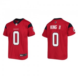 Youth Desmond King Red Game Jersey