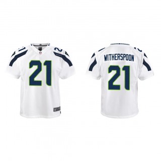 Youth Devon Witherspoon White 2023 NFL Draft Game Jersey
