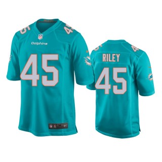 Youth Dolphins Duke Riley Aqua Game Jersey