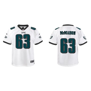 Youth Eagles Dylan McMahon White Game Jersey