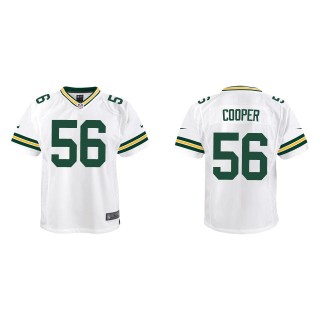 Youth Packers Edgerrin Cooper White Game Jersey