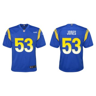 Youth Los Angeles Rams Ernest Jones Royal Game Jersey