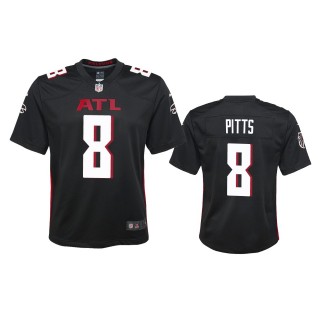 Youth Falcons Kyle Pitts Black Game Jersey