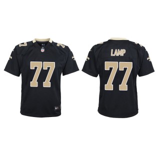 Youth New Orleans Saints Forrest Lamp Black Game Jersey