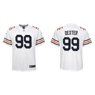 Youth Bears Gervon Dexter White Classic Game Jersey