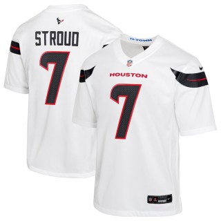 Youth Houston Texans C.J. Stroud White Game Jersey
