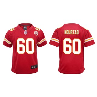 Youth Chiefs Hunter Nourzad Red Game Jersey