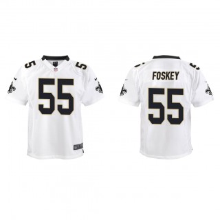 Youth Isaiah Foskey White 2023 NFL Draft Game Jersey