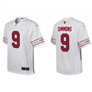 Youth Isaiah Simmons White Game Jersey