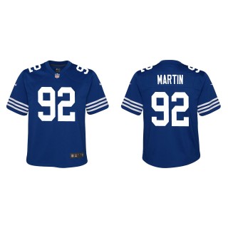 Youth Colts Jacob Martin Royal Alternate Game Jersey