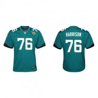 Youth Anton Harrison Teal 2023 NFL Draft Game Jersey