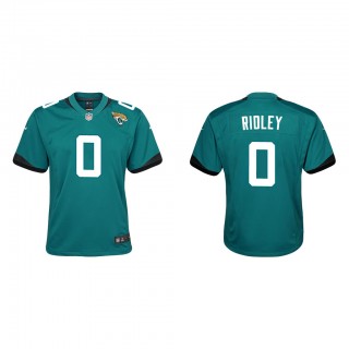 Youth Calvin Ridley Teal Game Jersey