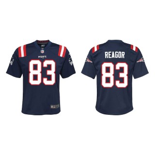 Youth Patriots Jalen Reagor Navy Game Jersey