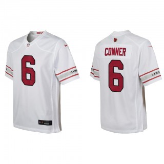 Youth James Conner White Game Jersey