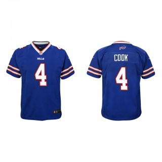 Youth James Cook Royal Game Jersey