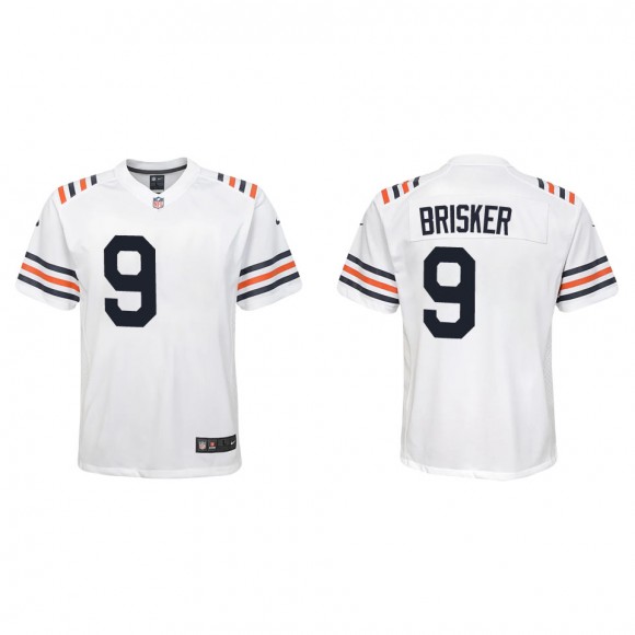 Youth Jaquan Brisker Chicago Bears White Alternate Classic Game Jersey