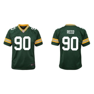 Youth Green Bay Packers Jarran Reed Green Game Jersey