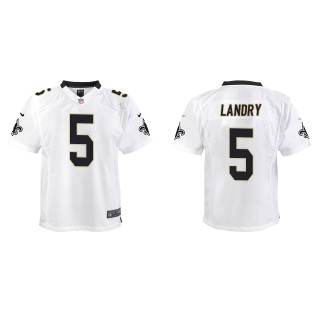 Youth New Orleans Saints Jarvis Landry White Game Jersey