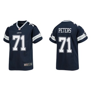 Youth Dallas Cowboys Jason Peters Navy Game Jersey