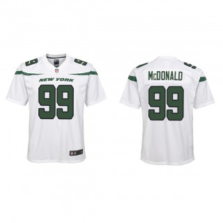 Youth Will McDonald White 2023 NFL Draft Game Jersey