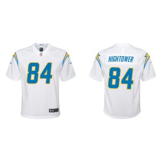 Youth Los Angeles Chargers John Hightower White Game Jersey