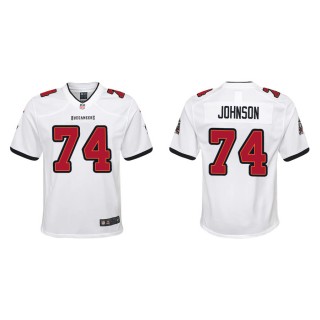 Youth Tampa Bay Buccaneers Johnson White Game Jersey