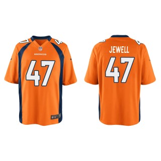 Youth Josey Jewell Denver Broncos Orange Game Jersey
