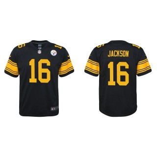 Youth Pittsburgh Steelers Josh Jackson Black Alternate Game Jersey