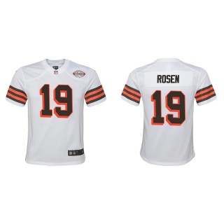 Youth Cleveland Browns Josh Rosen White 1946 Collection Game Jersey