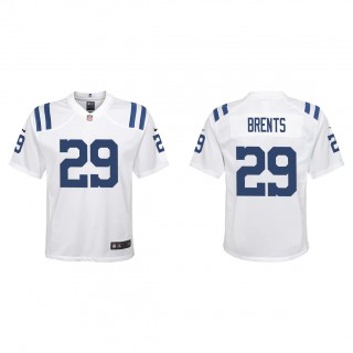 Youth Julius Brents White 2023 NFL Draft Game Jersey
