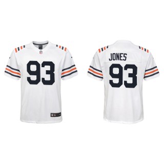 Youth Justin Jones Chicago Bears White Alternate Classic Game Jersey