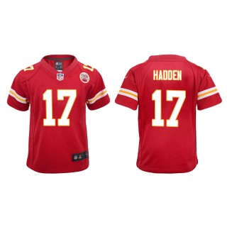 Youth Chiefs Kamal Hadden Red Game Jersey