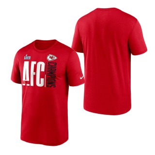Youth Kansas City Chiefs Nike Red 2022 AFC Champions Iconic T-Shirt