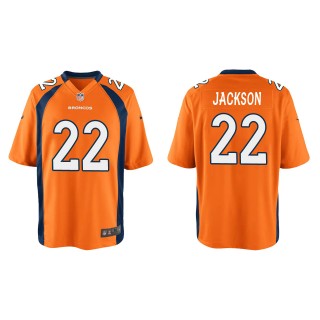 Youth Kareem Jackson Denver Broncos Orange Game Jersey