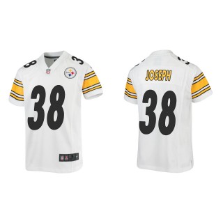 Youth Pittsburgh Steelers Karl Joseph White Game Jersey
