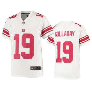 Youth Giants Kenny Golladay White Game Jersey