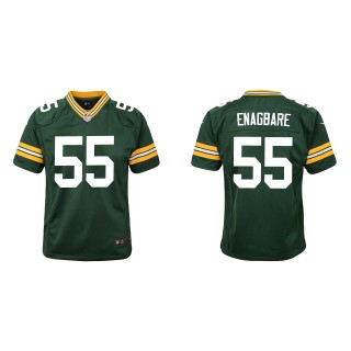 Youth Packers Kingsley Enagbare Green Game Jersey