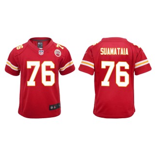 Youth Chiefs Kingsley Suamataia Red Game Jersey