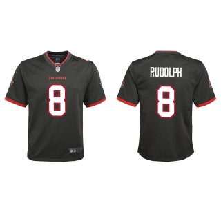 Youth Tampa Bay Buccaneers Kyle Rudolph Pewter Alternate Game Jersey