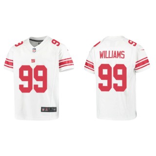 Youth Leonard Williams New York Giants White Game Jersey