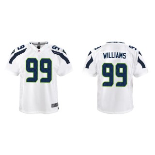 Youth Seahawks Leonard Williams White Game Jersey