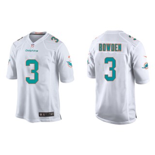 Youth Miami Dolphins Lynn Bowden White Game Jersey