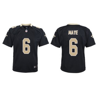 Youth New Orleans Saints Marcus Maye Black Game Jersey