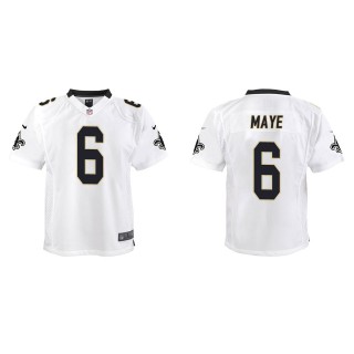 Youth New Orleans Saints Marcus Maye White Game Jersey