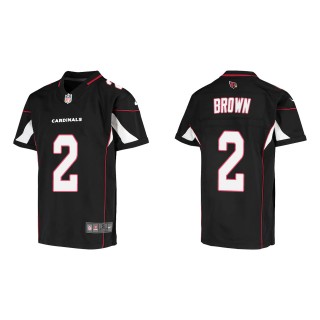 Youth Arizona Cardinals Marquise Brown Black Game Jersey