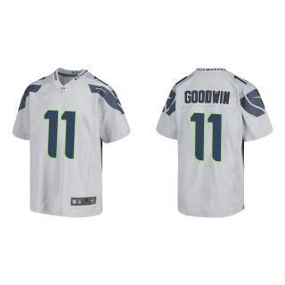 Youth Seattle Seahawks Marquise Goodwin Gray Game Jersey