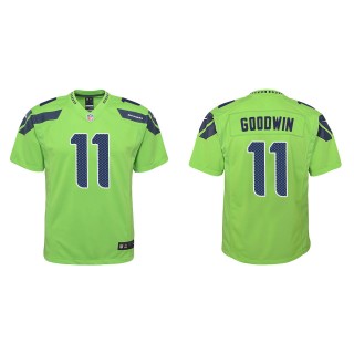 Youth Marquise Goodwin Seattle Seahawks Green Alternate Game Jersey
