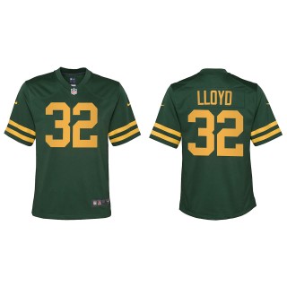 Youth Packers MarShawn Lloyd Green Alternate Game Jersey