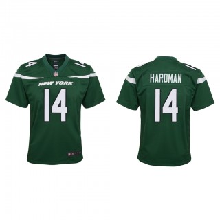 Youth Mecole Hardman Green Game Jersey
