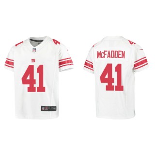 Youth New York Giants Micah McFadden White Game Jersey